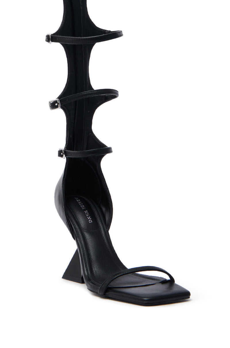 AZALEA WANG TAITEN BLACK SANDAL