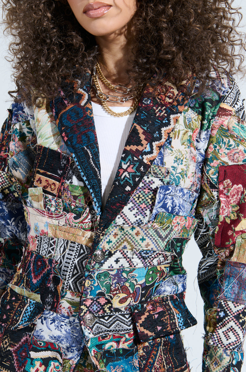 ODESSA PATCHWORK TRENCH