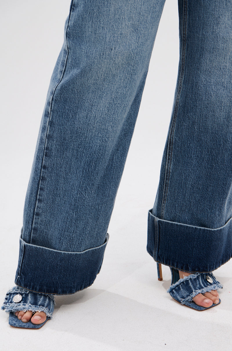 JORDAN WIDE LEG DENIM