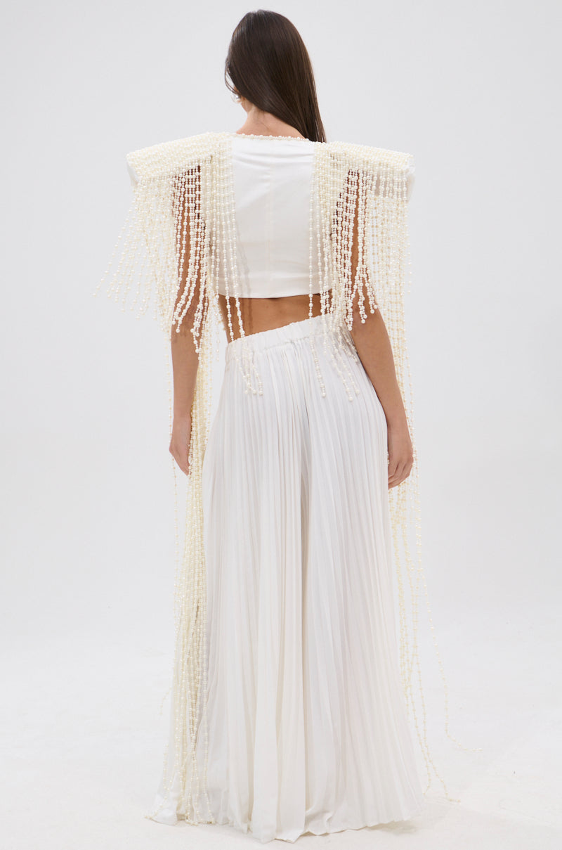PEARL HEAVEN BEADED TOP