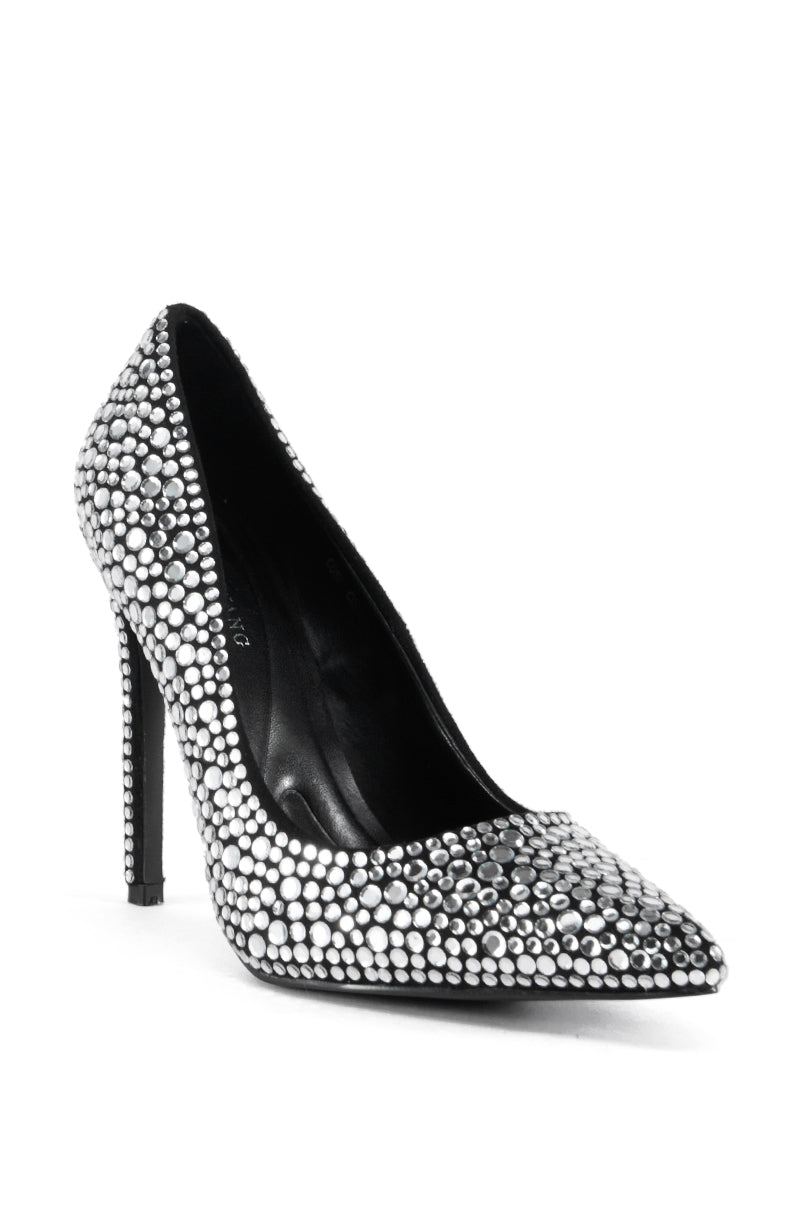 AZALEA WANG COSMOPOLITANS BLACK PUMP