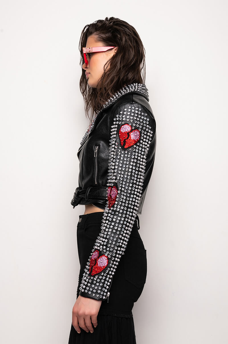 HEART BREAK HOTEL PATCHWORK MOTO