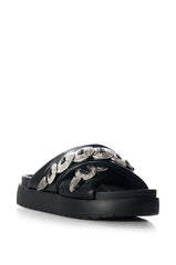 AZALEA WANG HUEY BLACK SANDAL