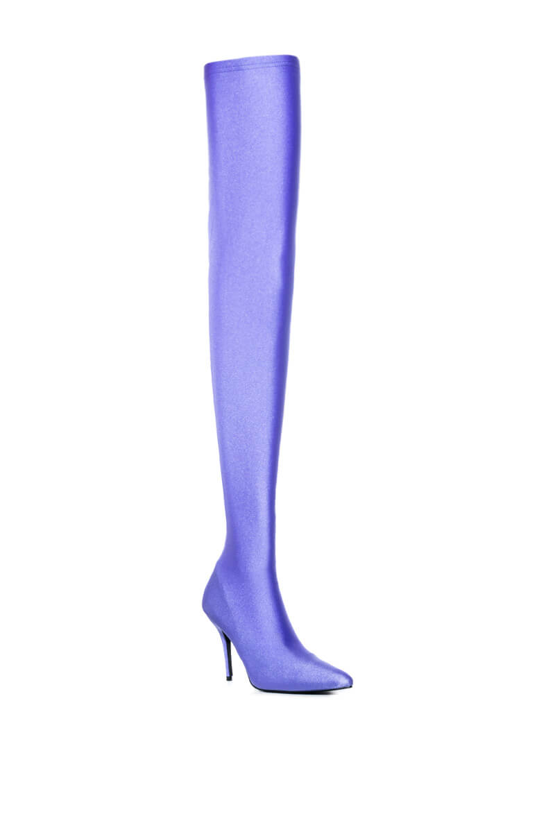 AZALEA WANG LOVE STRUCK THIGH HIGH STILETTO BOOT IN VERYPERI