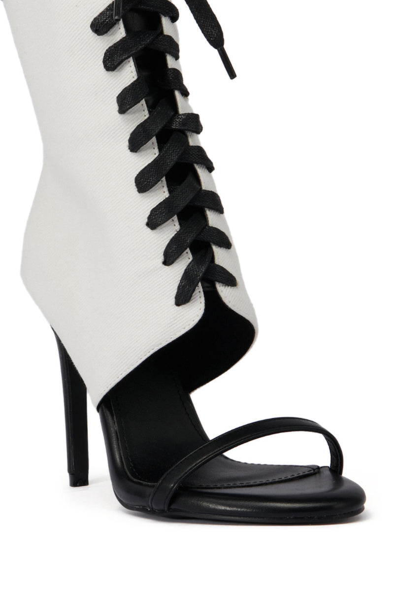 AZALEA WANG NOLYN HEELED SANDAL