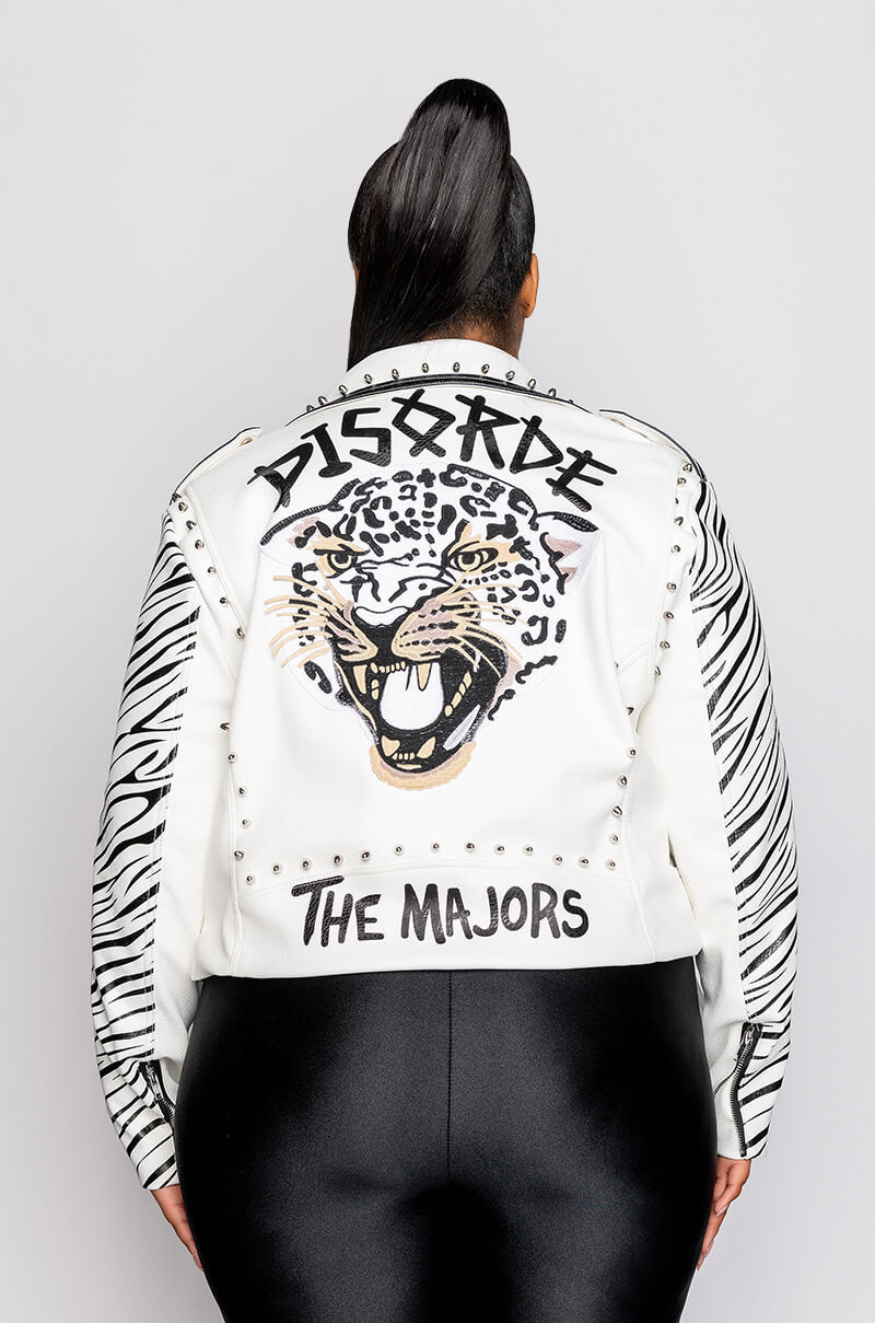 PLUS THE OG ZEPPELIN TAKES SUMMER MOTO JACKET