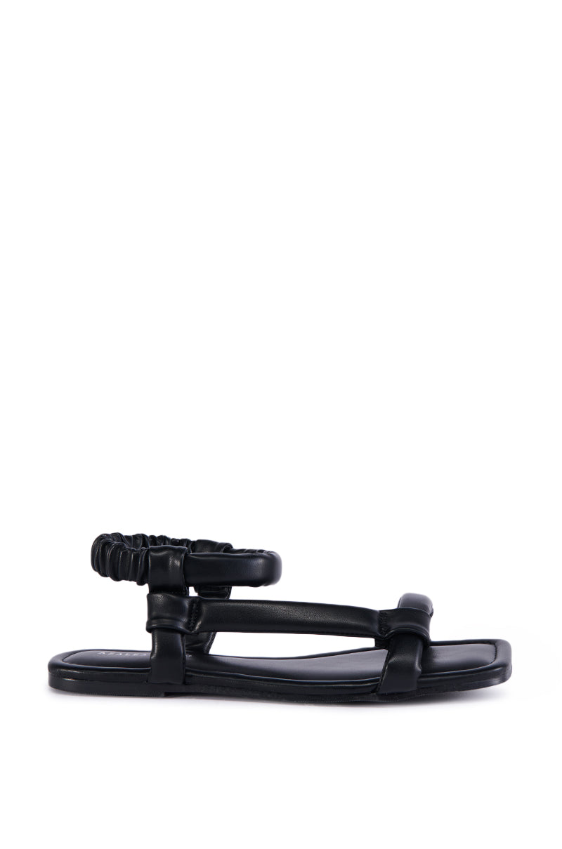 AZALEA WANG PRYSM BLACK SANDAL