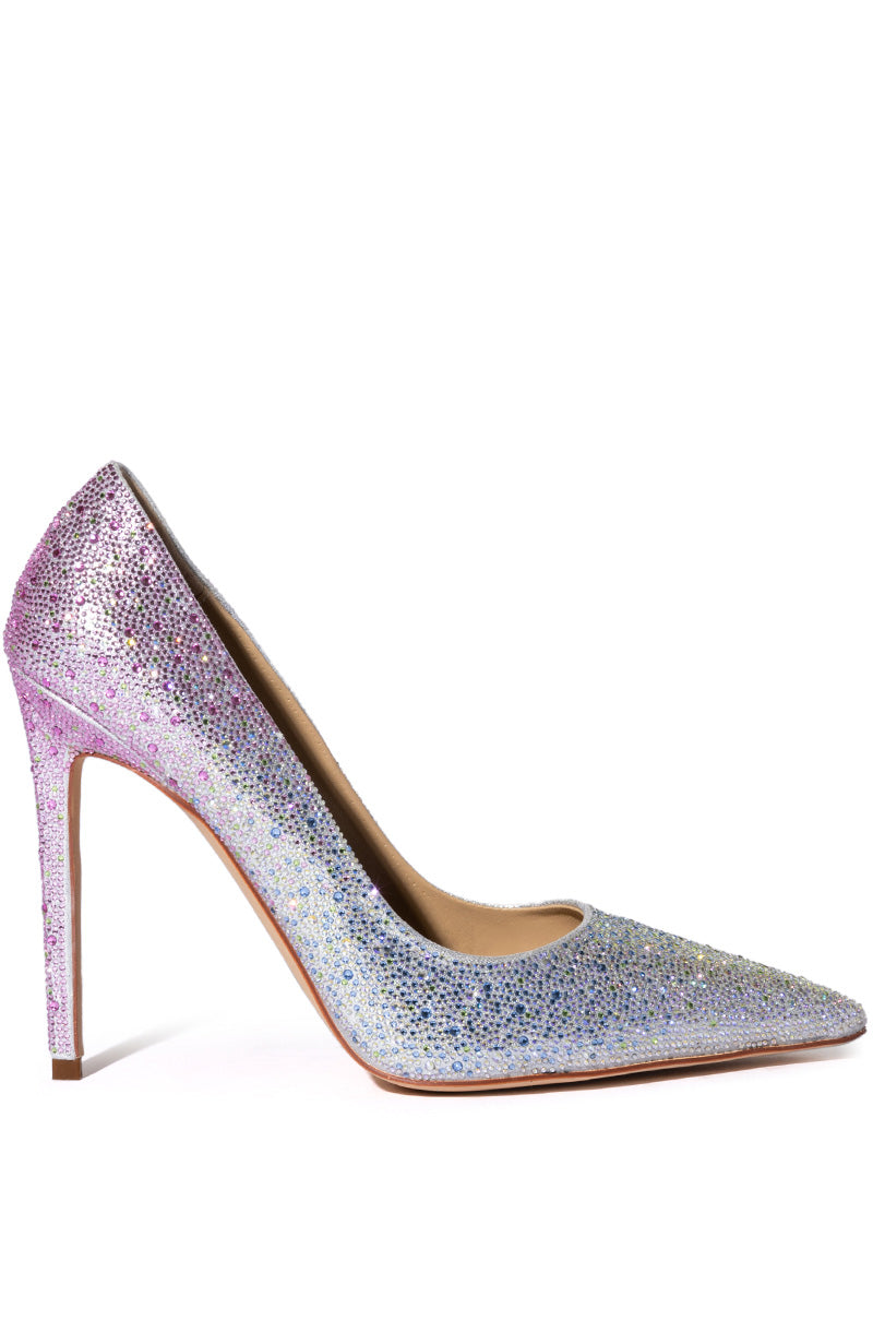AZALEA WANG JAVIER EMBELLISHED OMBRE PUMP IN MULTI