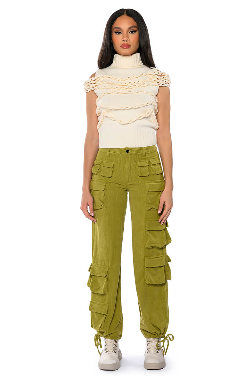 BLAKELY WIDE LEG CARGO PANT