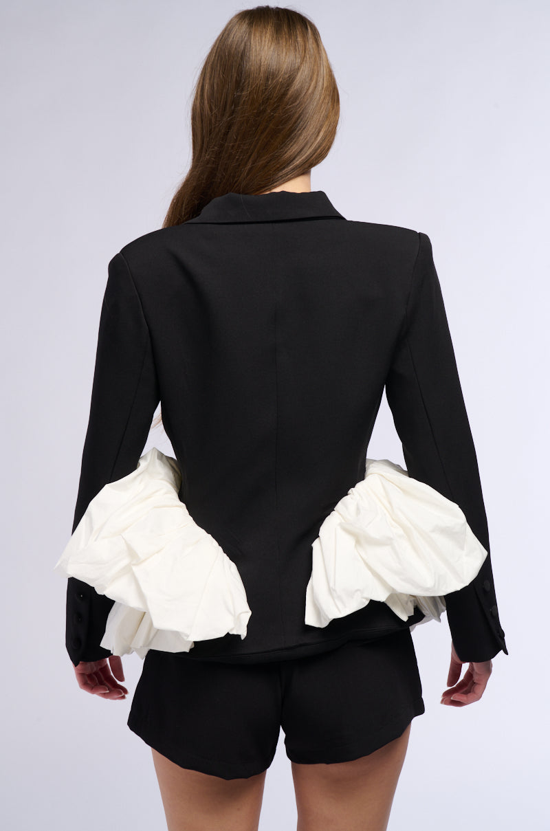 BONNE NUIT PEPLUM BLAZER