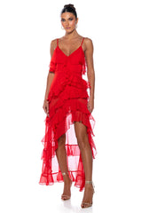 KAELYNN HIGH LOW MAXI DRESS