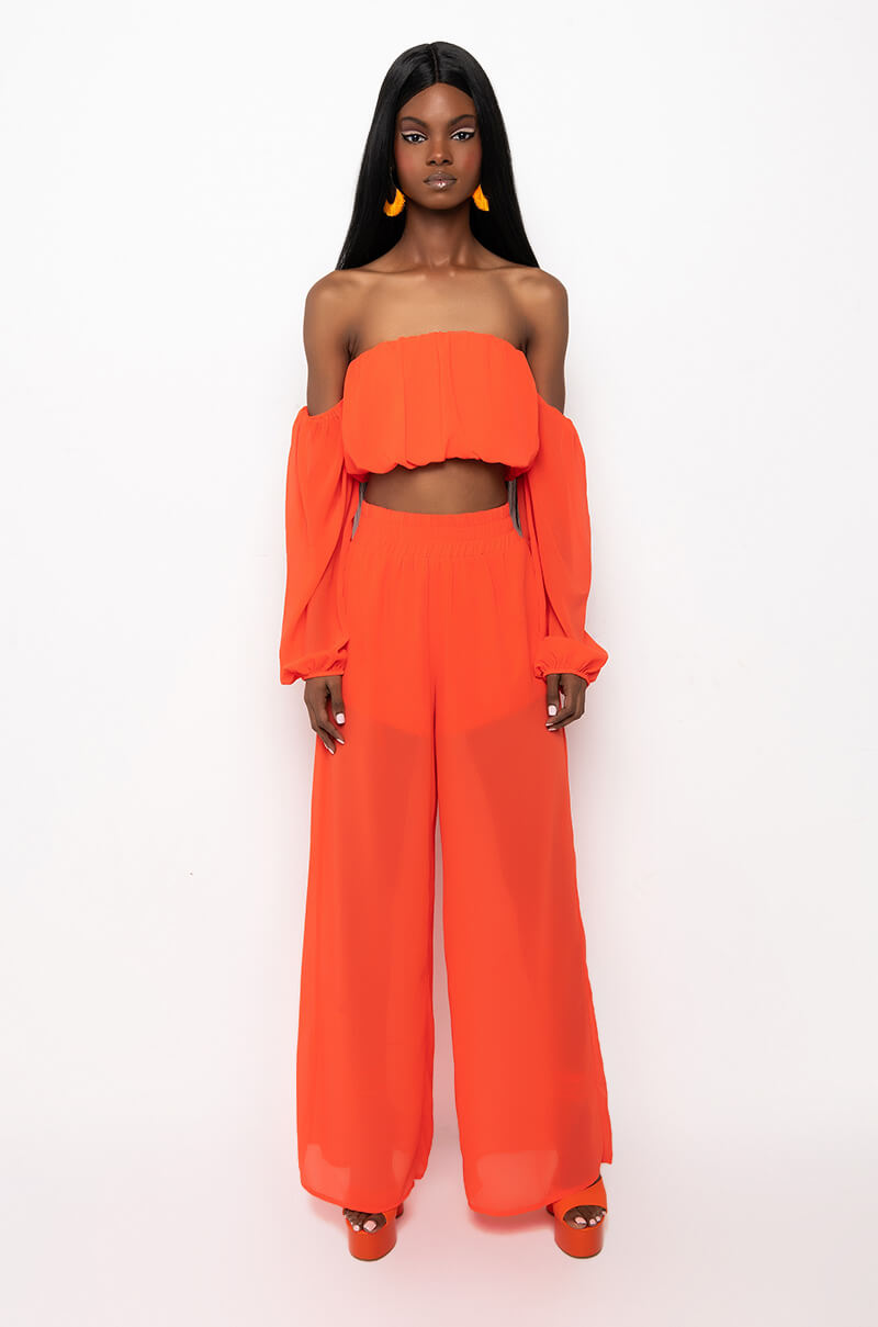 GET AFTER IT WIDE LEG PANT