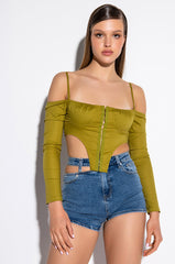 HALF OF ME DENIM SHORTS