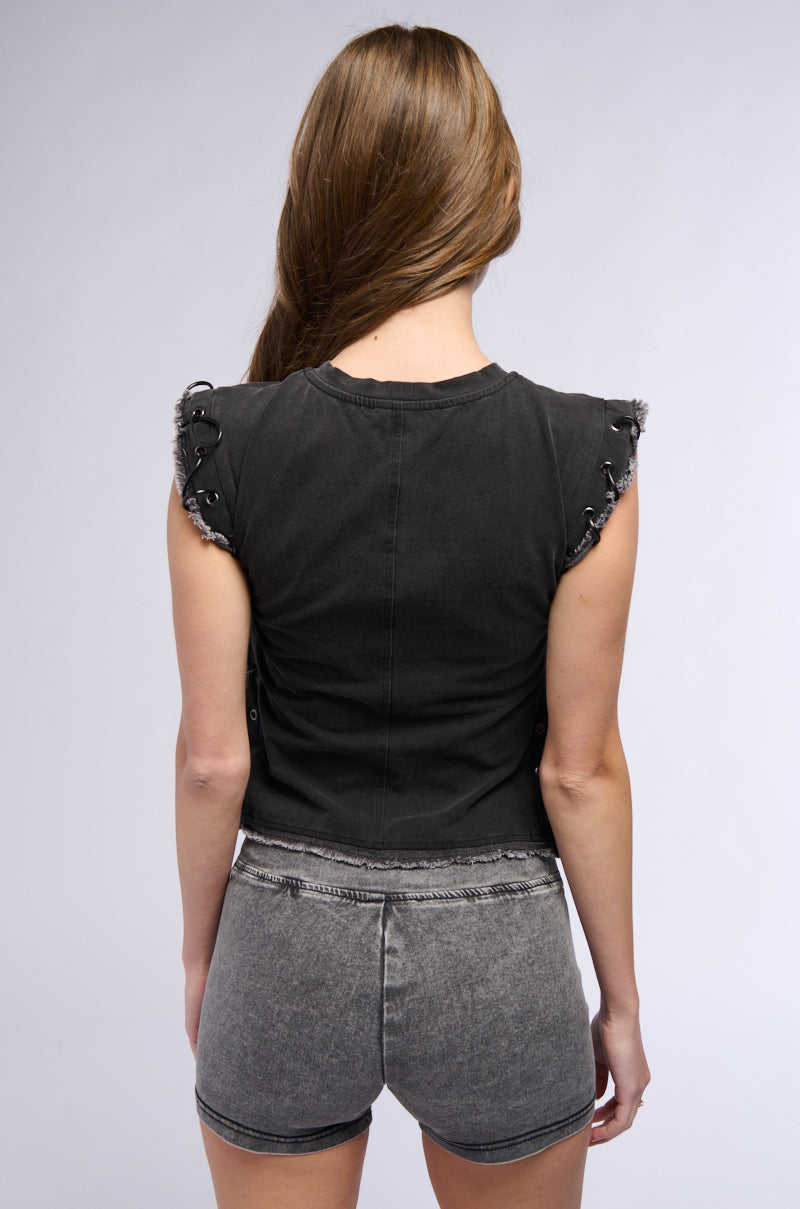 HIGH FREQUENCY GRAPHIC TANK TOP