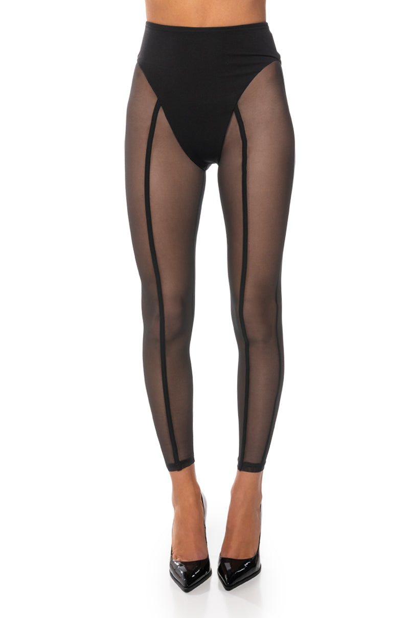 I AM THE VIEW SHEER LEGGING