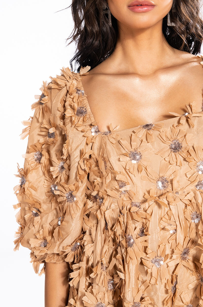 JUST A DREAM BABYDOLL MINI DRESS