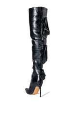 LEVELUP OVER THE KNEE STILETTO BOOT