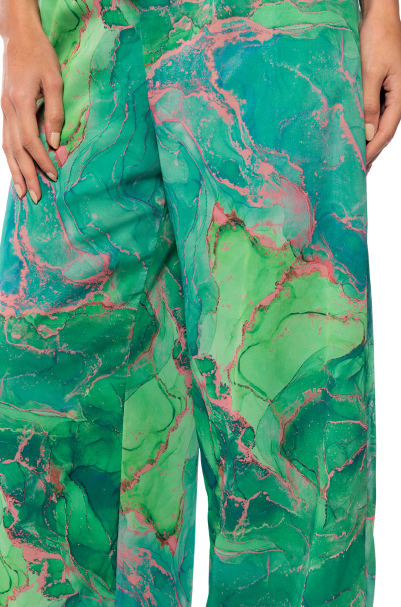 LOST IN LIFE FLOWY PALAZZO PANT