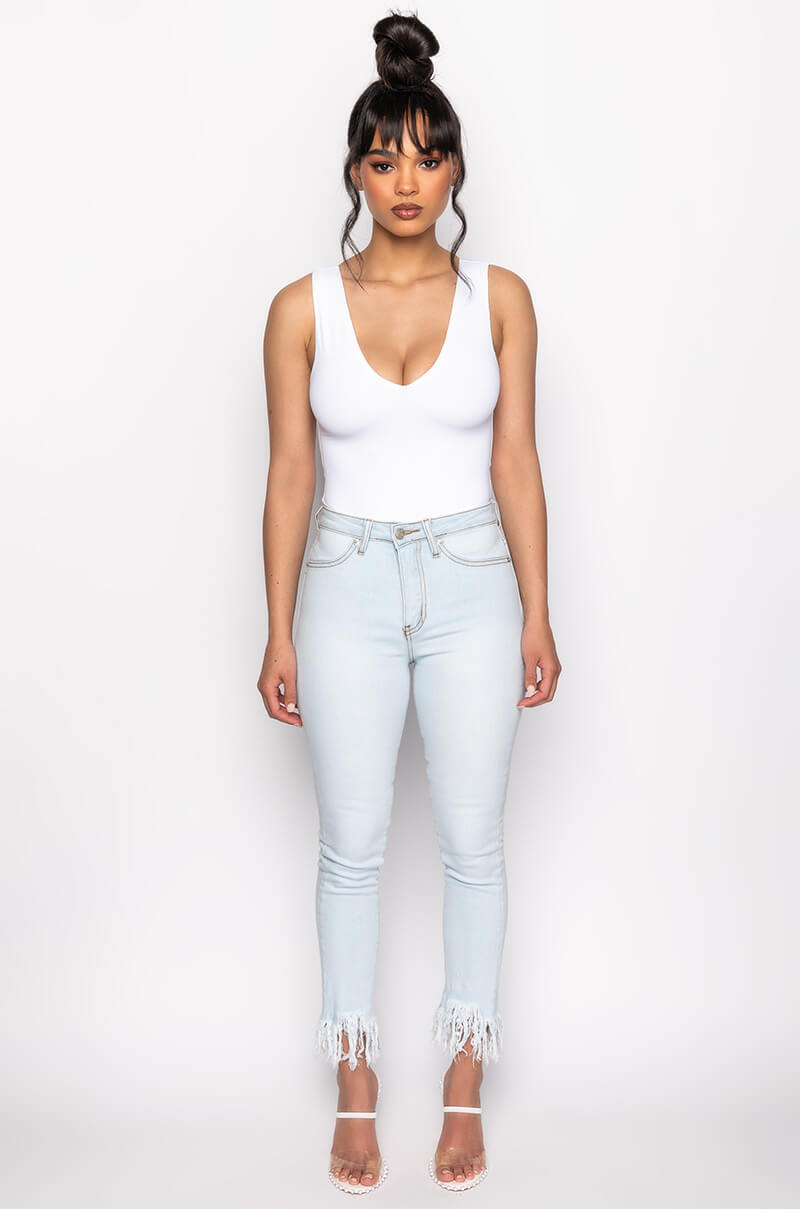 LUCIA SLEEK AF DEEP V BODYSUIT