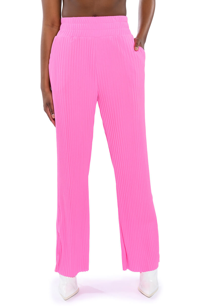 LUCY HIGH RISE WIDE LEG PANT