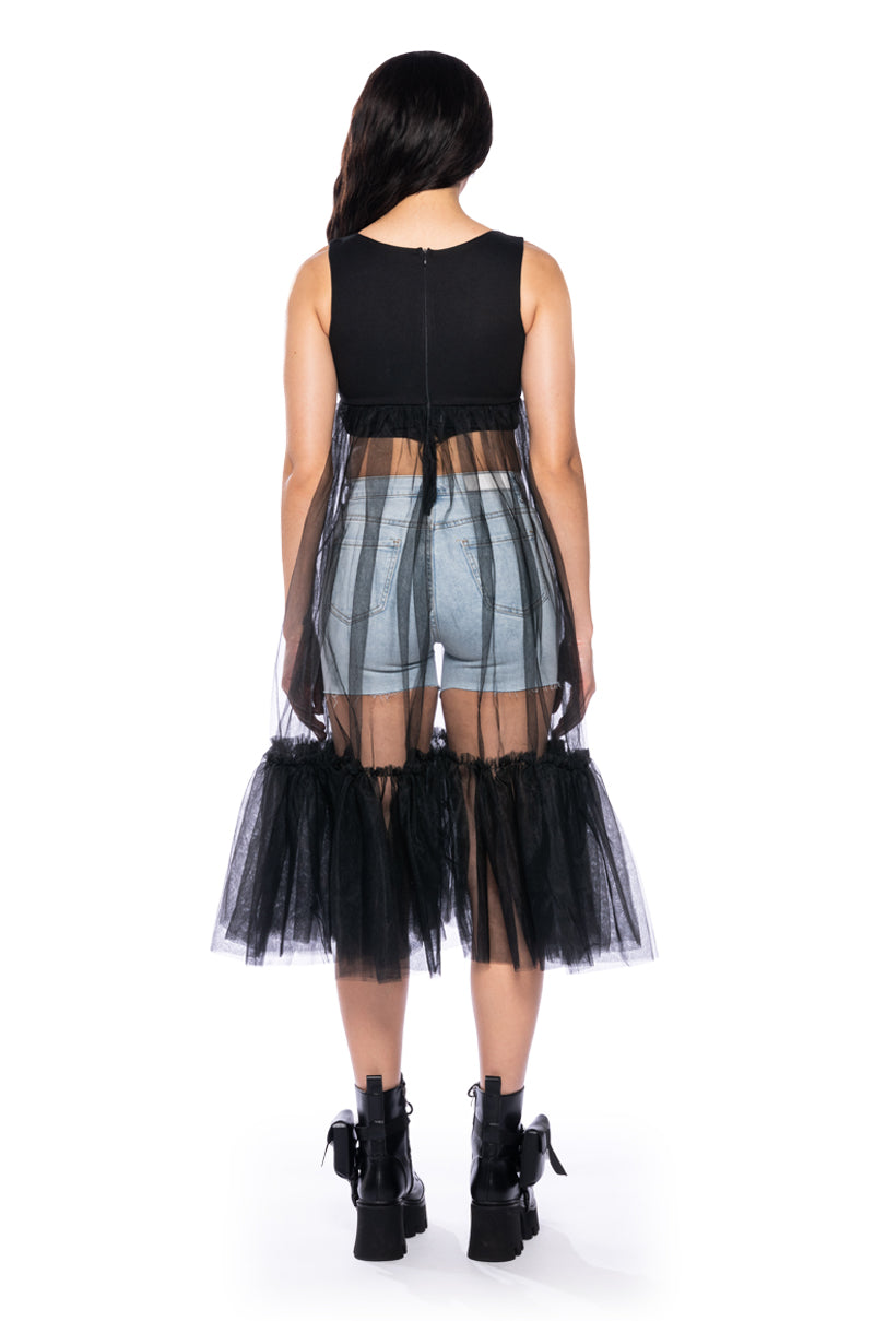 LUNA LAYERED CHIFFON TOP