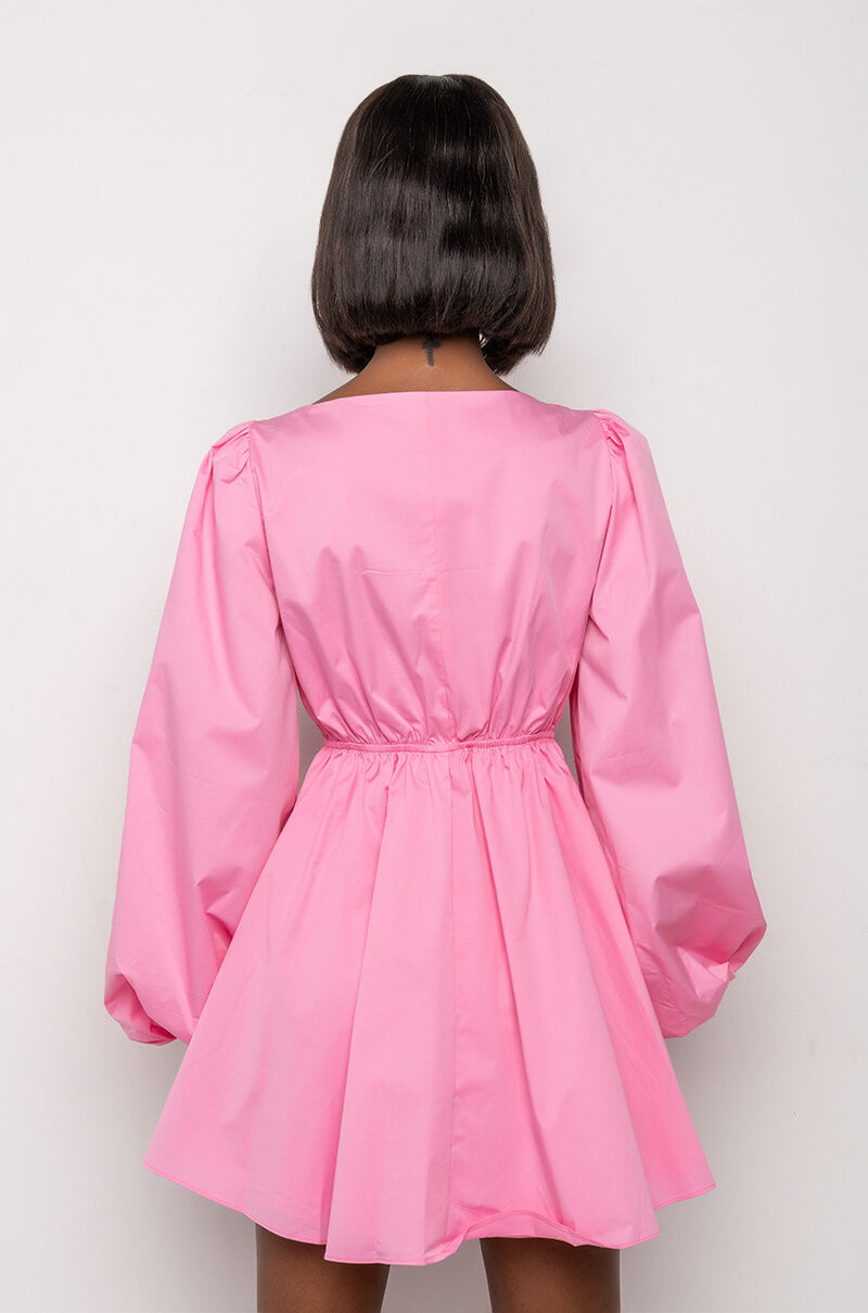 MADE OF SUNLIGHT OFF THE SHOULDER MINI DRESS