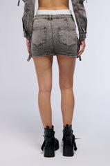 MARLEY CARGO MINI SKIRT