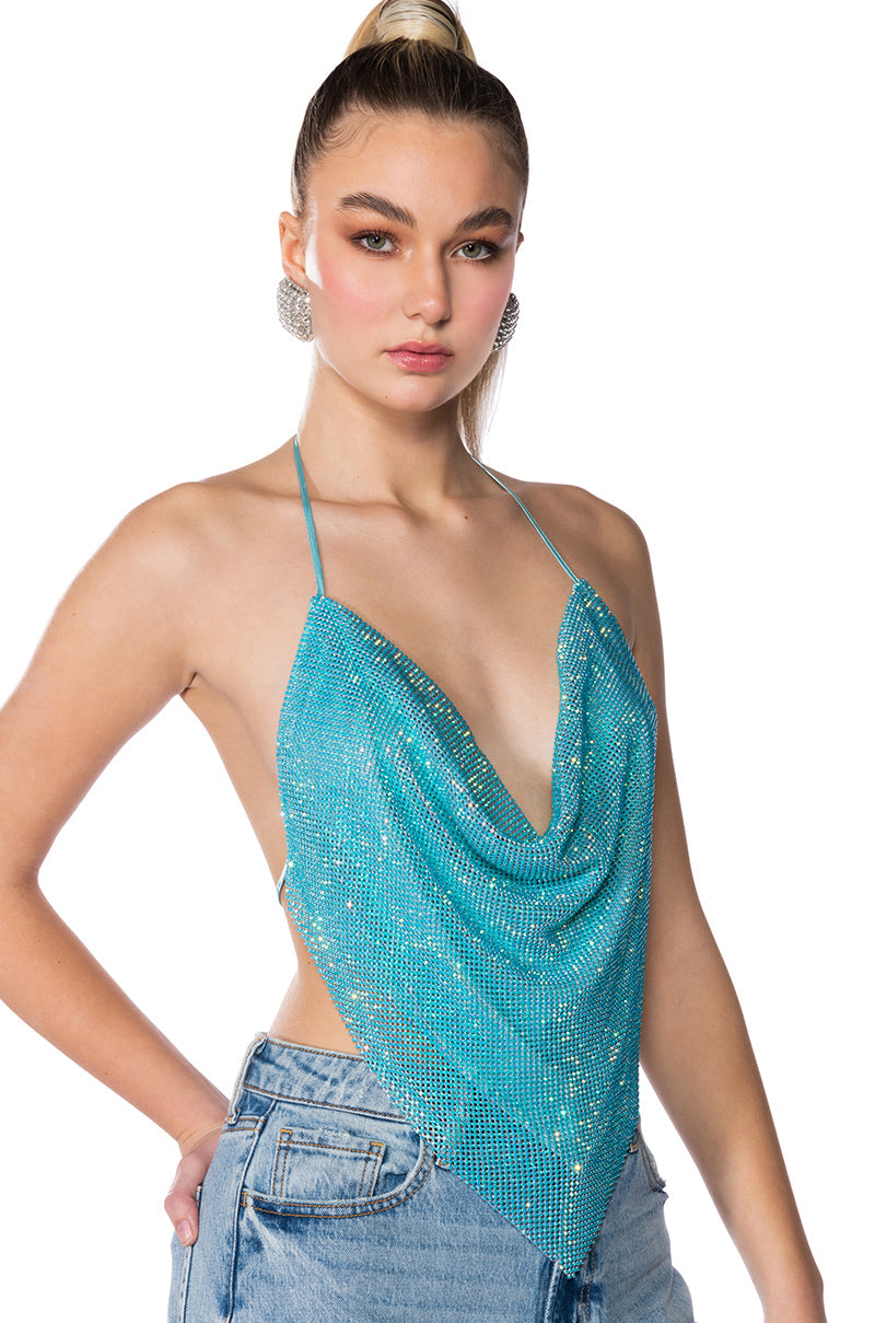 MIAMI ON THE LINE CHAINMAIL TOP