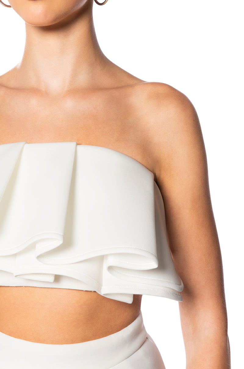 RINNA RUFFLE TOP