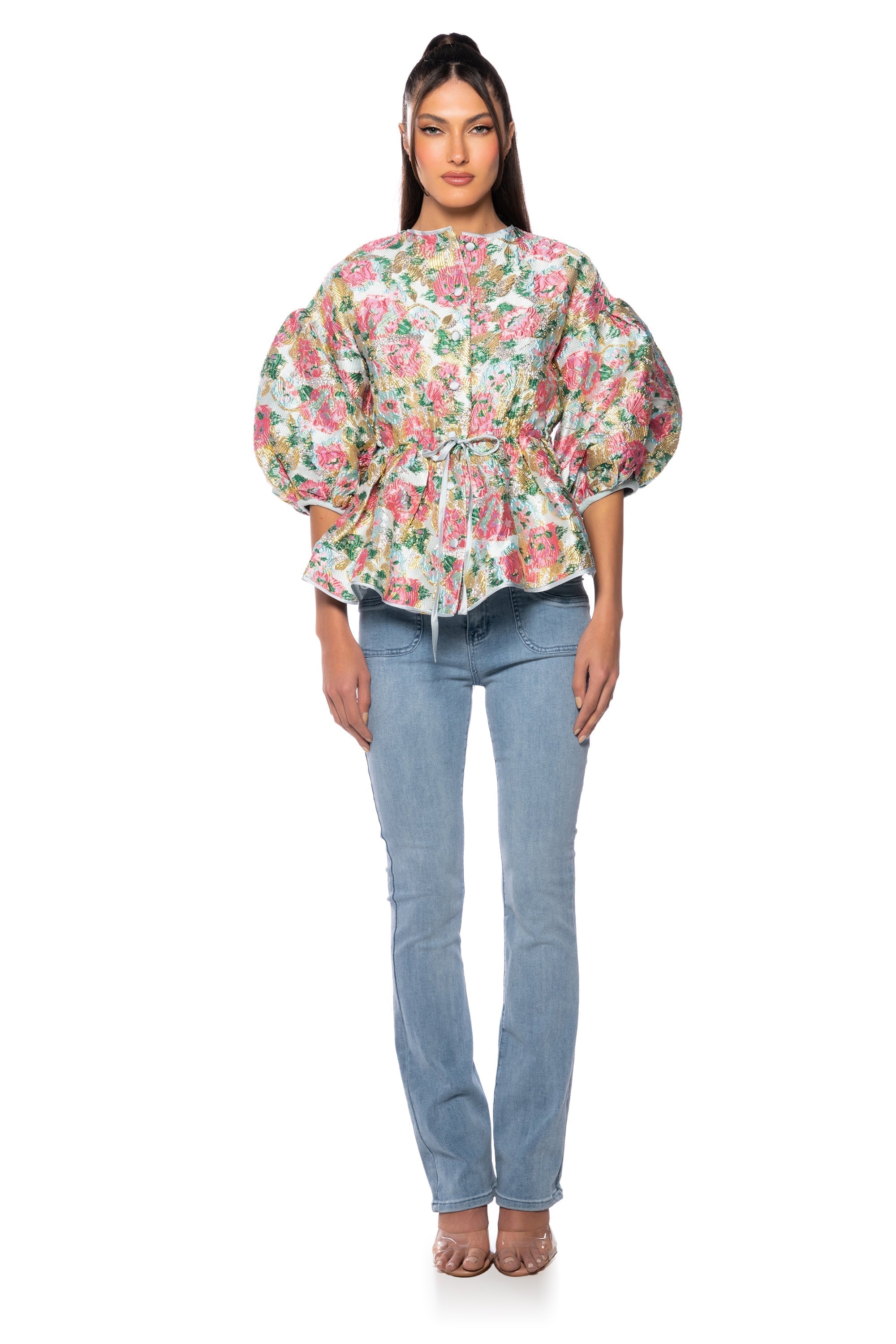 MYSTERY IN YOUR MIND LOW RISE FLARE JEANS