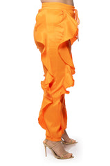 MELANIE RUFFLE DETAILED JOGGER