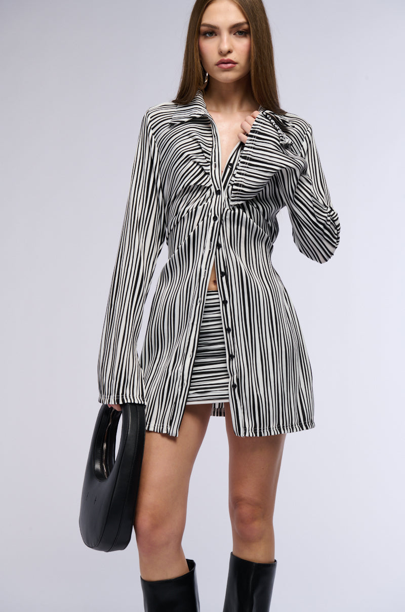 NOT MY FAULT MINI SKIRT
