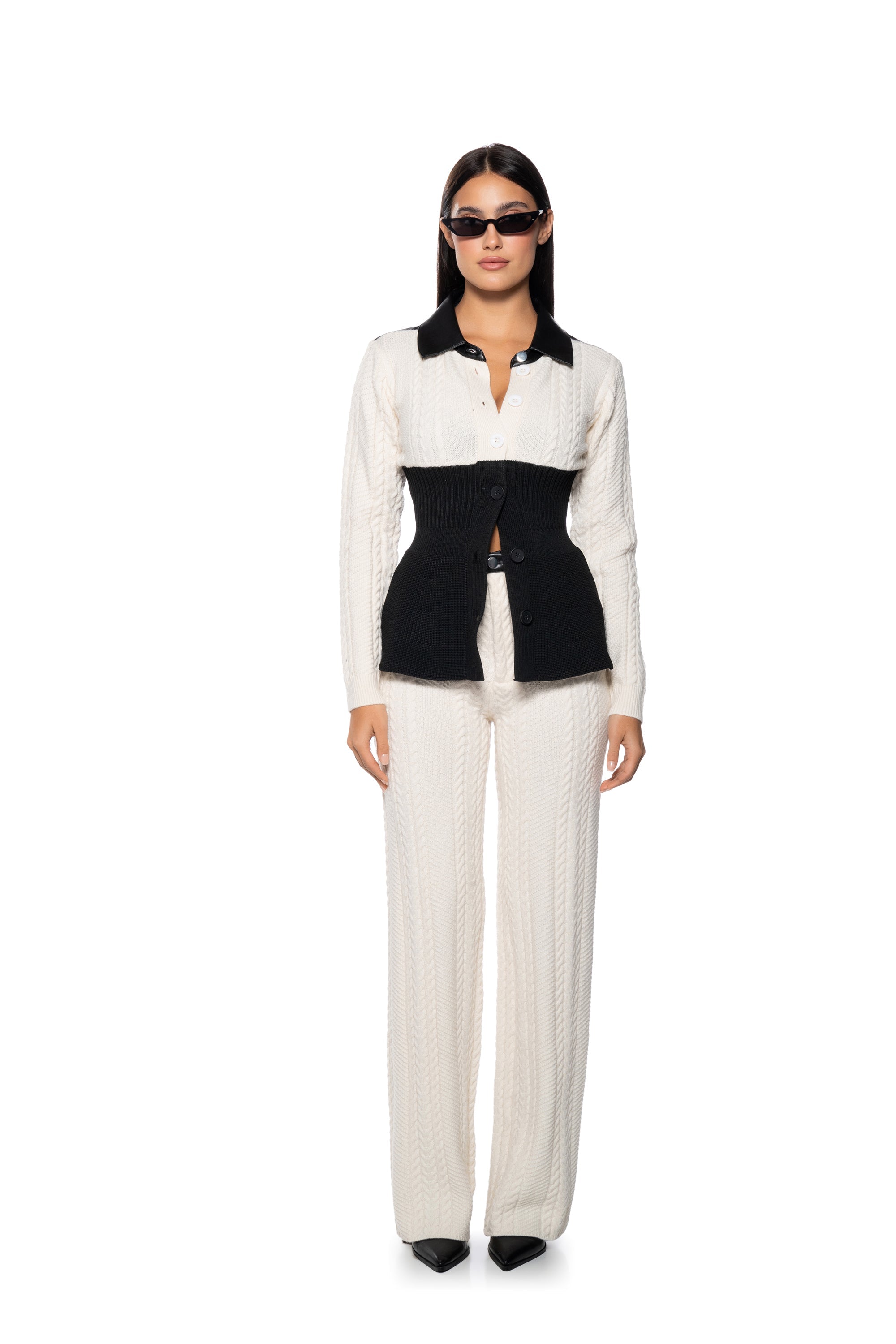 OUT FOR THE DAY SWEATER KNIT TROUSER