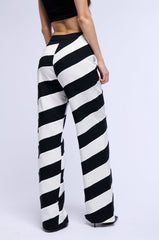 OUT OF MY SYSTEM WIDE LEG TROUSER