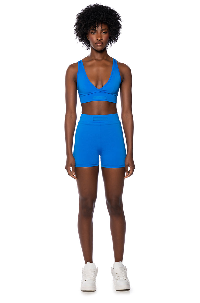 ITS THE PAXTON LUXE BRALETTE IN ROYAL BLUE