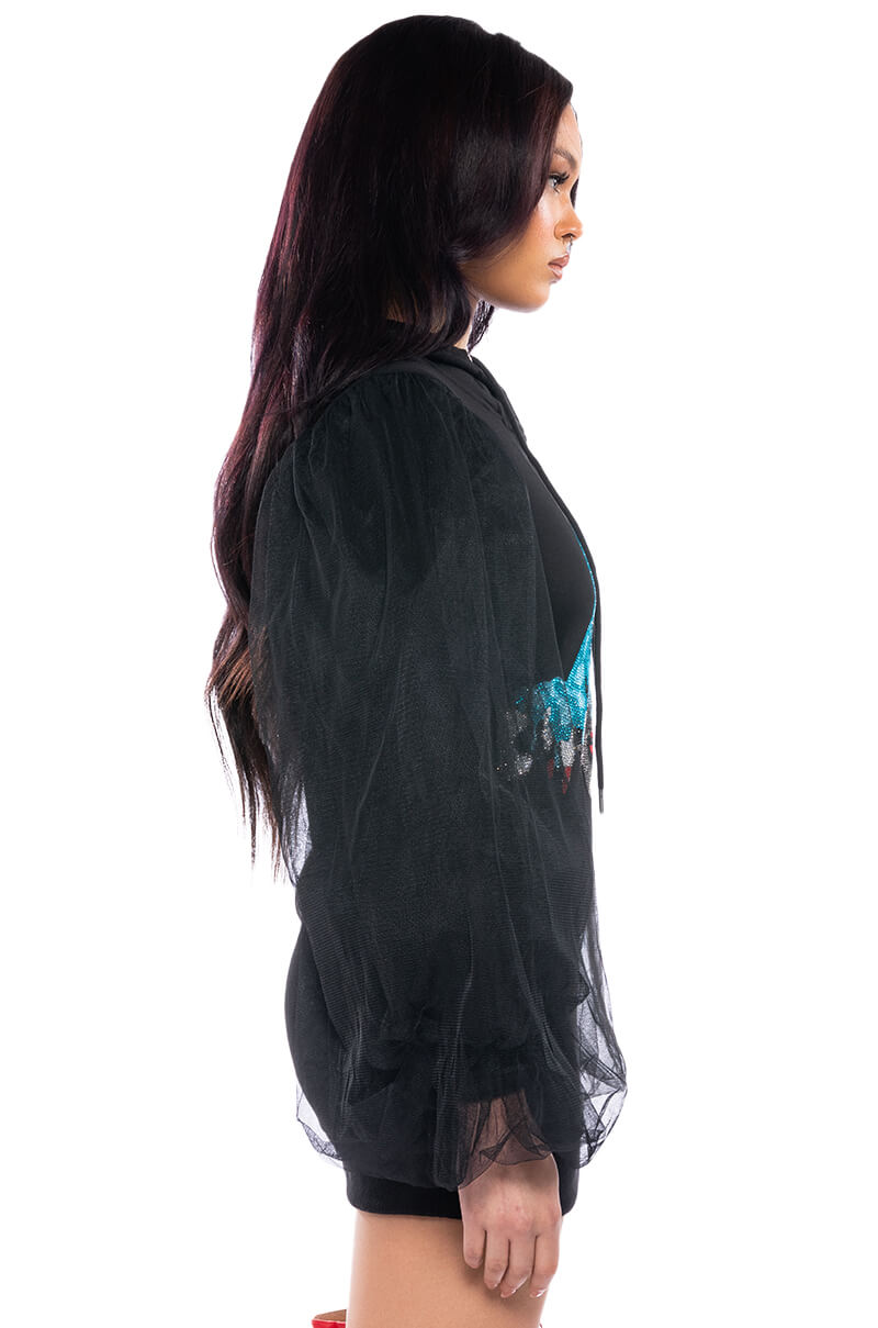READ MY MIND SWEATSHIRT DRESS