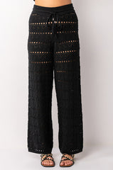 RESORT READY CROCHET WIDE LEG PANT